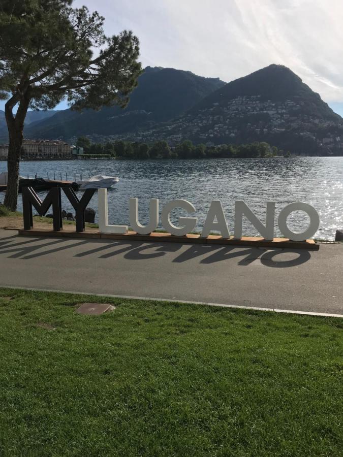Connie S Home Free Parking Lugano Kültér fotó